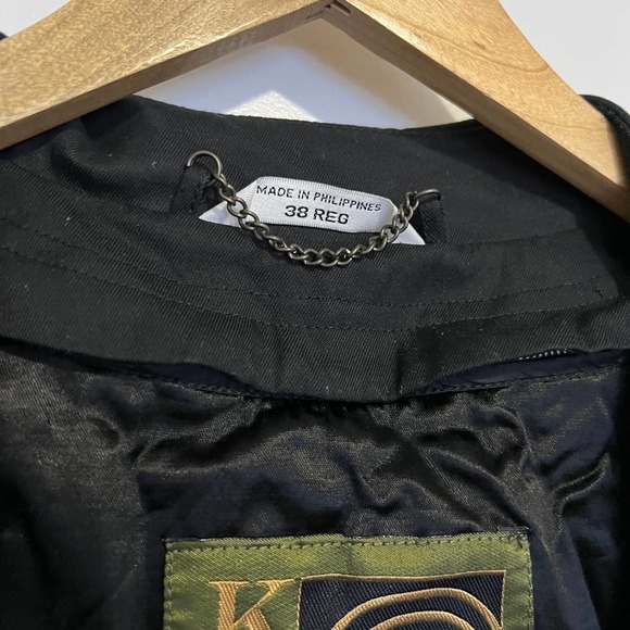 KB CO2 Wool Blend Winter Trench Coat 38 Reg - Picture 5 of 13